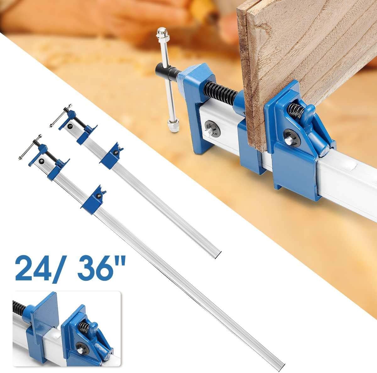 T Bar Wood Clamps Diy Heavy F Clamp 24 36 For Woodworking Quick Release Fixture Sash Long Cramp Bench Wood Grip 36 Inch Amazon Com