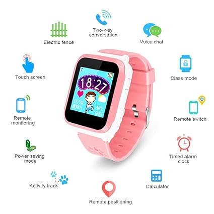 Amazon.com: Roebii Kids GPS Smartwatch Phone,Childrens ...