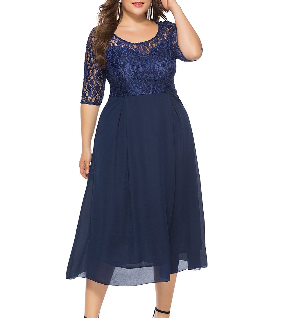 Plus size party cocktail dresses