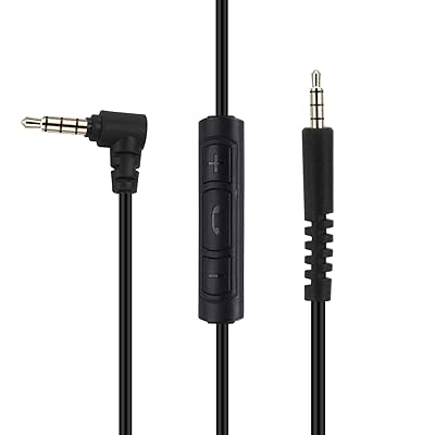 AmazonBasics Bose Quiet Comfort Replacement Inline Mic Remote Headphone Cable for Android Devices - Black
