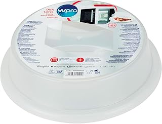 wpro PLL003 - Mikrowellenzubehör/ Mikrowellenabdeckhaube/ Ø26,5cm/ Höhe 5,5cm