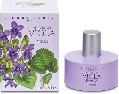 L'Erbolario Accordo Viola Parfum 100ml Eau de Parfum Natural Vegan Cosmetics