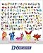 (2-Pack) Pokemon Pokeball Toys with Action Figure Inside- Real Toy Pokeballs that Open- Includes Two Pokemon Figurines & Pokeballs | DK Reserve Toys