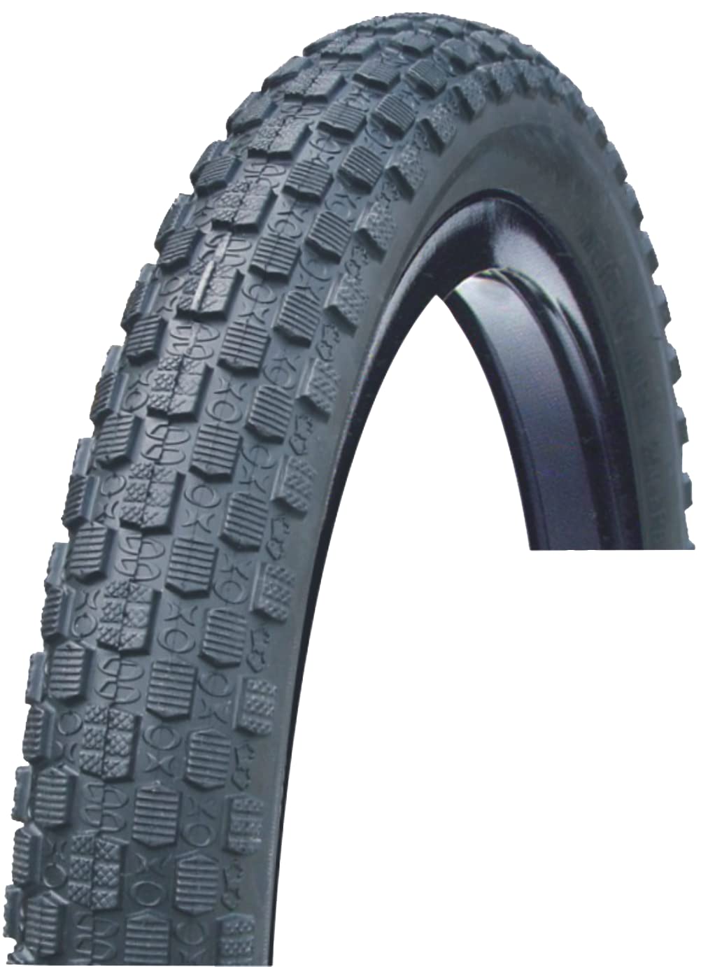 Profex 60026 BMX Mountain Bike Tyre 20 x 2.125 Inches Black