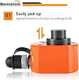 Bonvoisin 20T Hydraulic Cylinder 30mm Stroke Ultra-thin Portable Pump CP-180 view 3