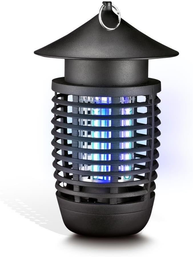SereneLife UV Mosquito Trap, Battery Bug Zapper Outdoor, Fly Trap Light