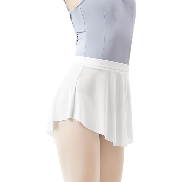 Women Sheer Chiffon Wrap Over Scarf Mini Ballet Skirts For Ballerina Dancer Classes Practise Performance