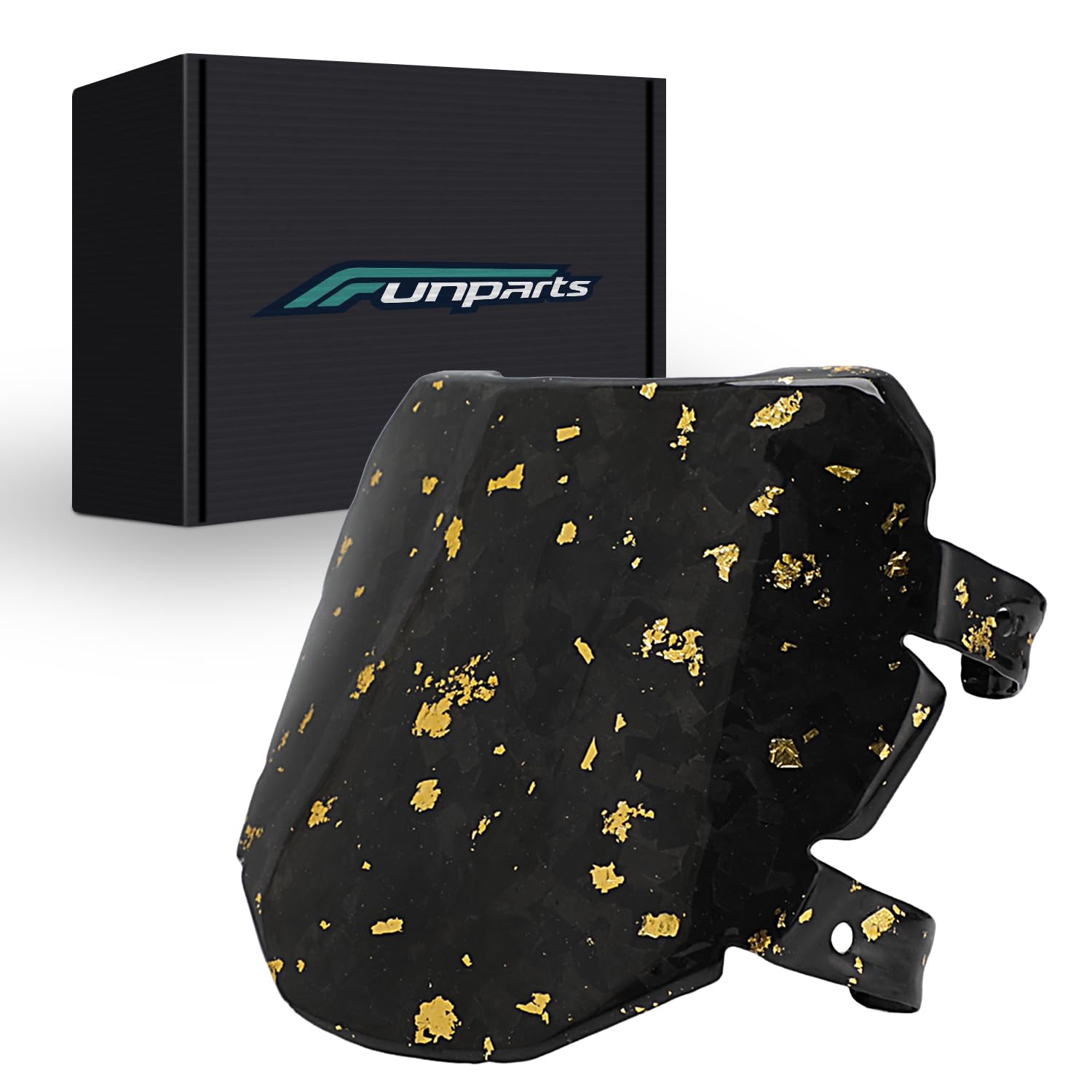 Photo 1 of Funparts Carbon Fiber Number License Plate for Surron Sur Ron LBX Light Bee X Talaria Sting MX3/R MX4 Talaria XXX E Ride Pro SS S SR Tutti Soleil 01 Rawrr Mantis Ebox Dragster Electric Dirt Bike Gold