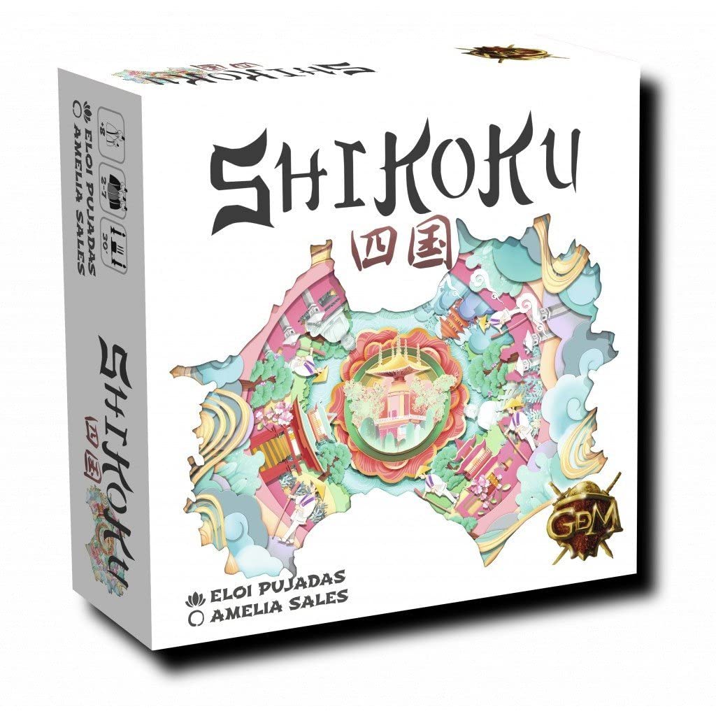 GM Games - Shikoku Card Set with Board, White (Nintendo Switch/Xbox One)