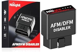 Nilight AFM Disabler Active Fuel Management Delete AFM/DFM Disabler for 5.3 Silverado Chevy 2010-2018 GMC Sierra Yukon Tahoe Avalanche Cadillac Escalade V6 & V8 Engine 3.6L 5.3L 6.0L 6.2L Vehicle Red