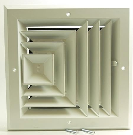 8 X 8 Ceiling Vent Cover 3 Way Heating Vents Amazon Com