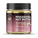 House of Macadamias Plant-Based Creamy Macadamia Nut Butter -Sea Salt - Vegan, Keto, Paleo, No Added Sugar, No Palm Oil, No P