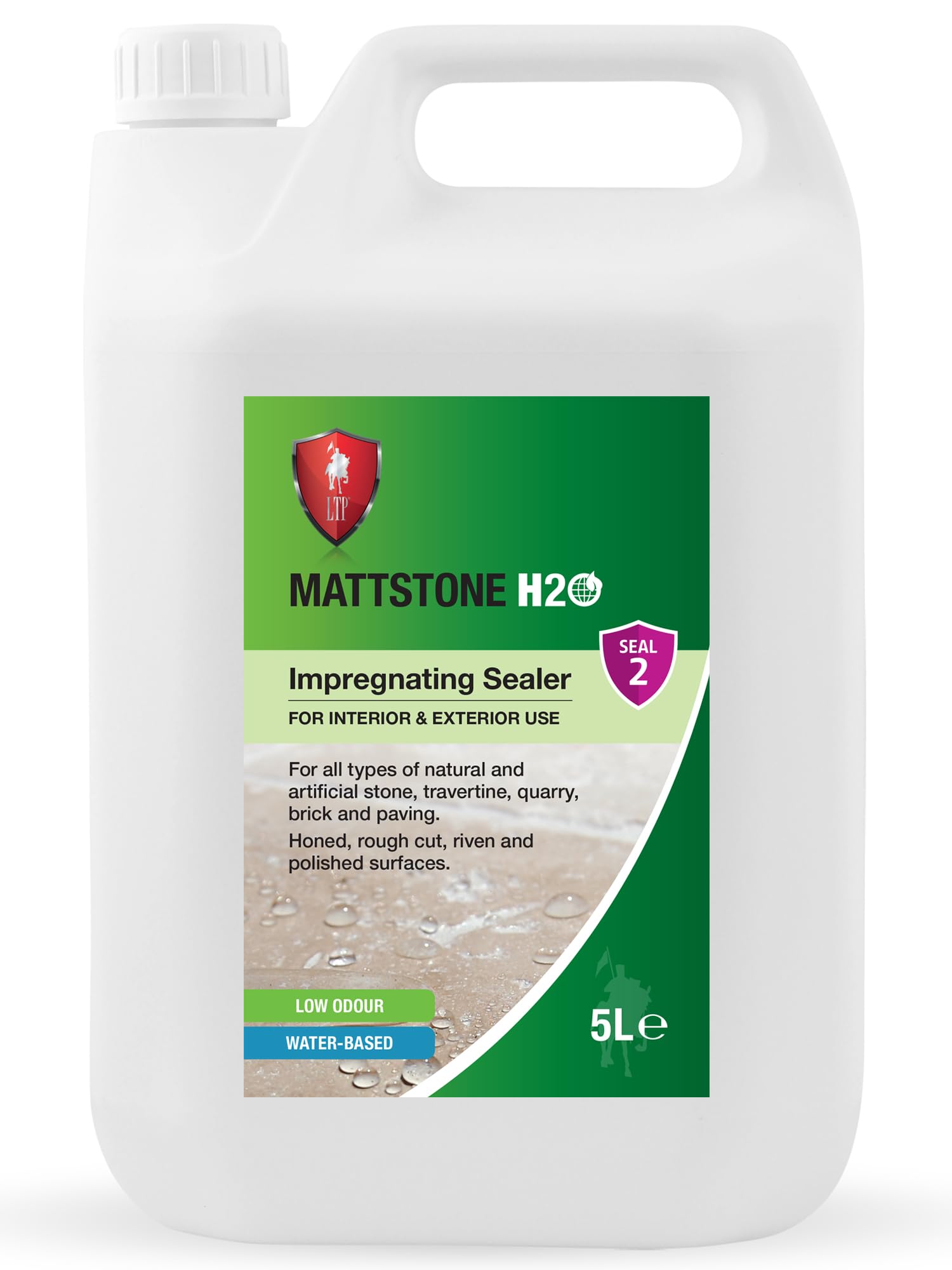LTP H20 MATTSTONE SEALER (5 LITRE)