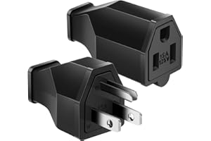 XINYIELE Extension Cord Repair Replacement Ends,Male and Female Electrical Plug Ends，Male Plug End Eeplacement 3 Prong,125V 15A 2Pole 3Wire Connector Straight Blade Plug (Male&Female,1 Set)