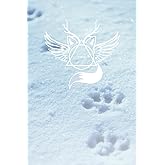 Alterhuman - Notebook designed for Therian | Ruled Journal for Writing and Drawing | Lined Daily Notes: Winter Theme Cover | Paw Prints on the Snow | Therian Community Symbol