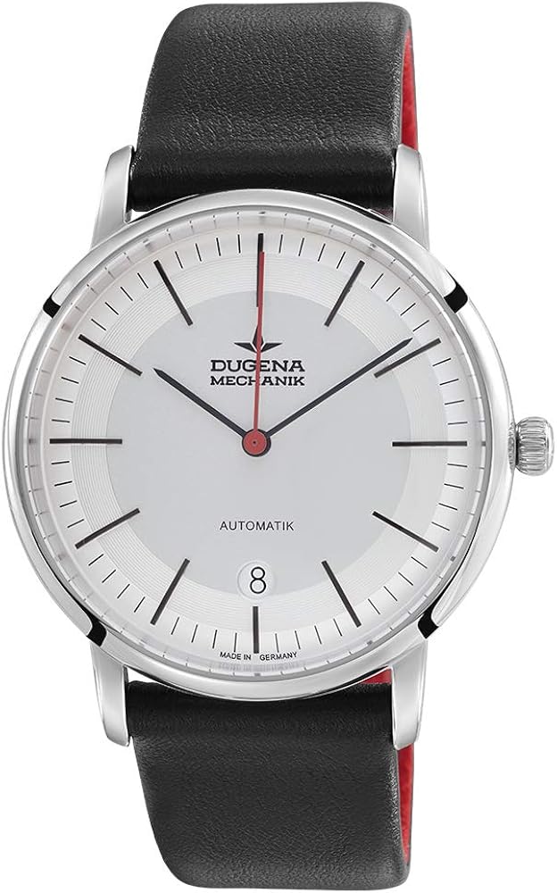 SEA-GULL Seagull Orologio da uomo automatico meccanico Bauhaus casual moda orologio da polso per uomo borsa dell'acqua calda regalo (verde), Verde, Cinturino