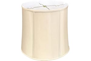 Royal Designs, Inc. Basic Drum Lamp Shade, Beige, 13" x 14" x 14"