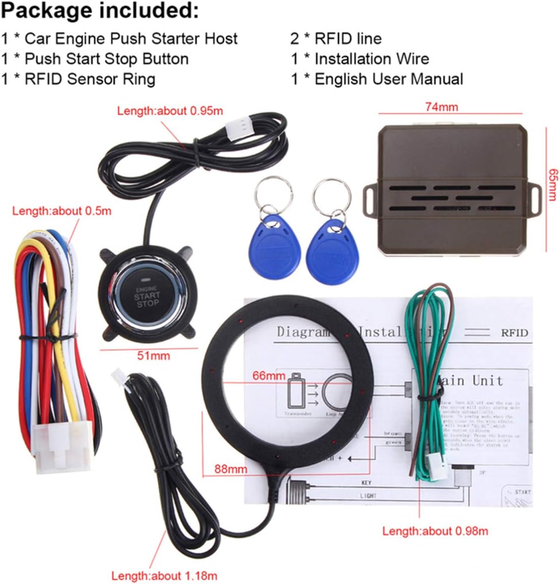 Car keyless entry installation
