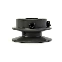 QWORK AK2058 Single Groove V-Belt Pulley, 2.05" OD