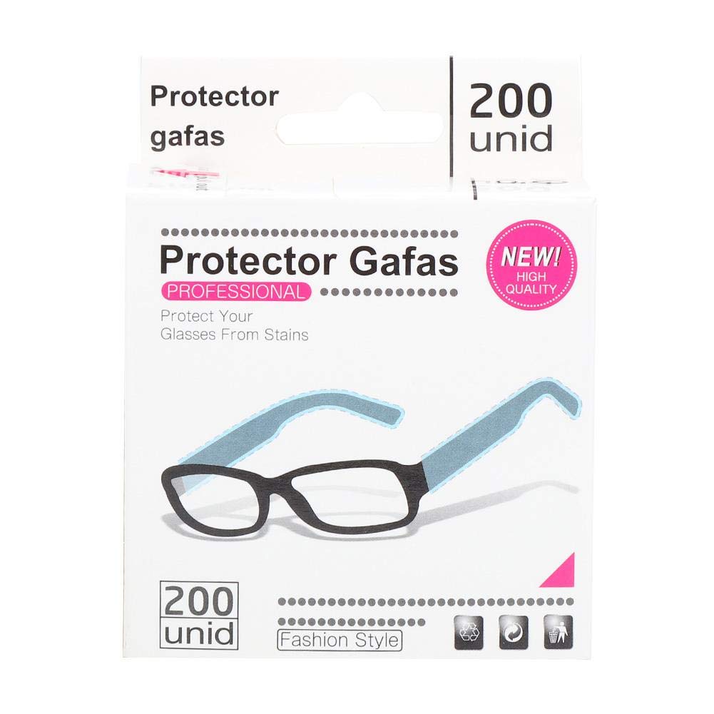 ZJchao 200pcs/1 Roll Disposable Glasses Leg Sleeves Cover Hair Dyeing Glasses Foot Protector Dye Hair Shampoo Foot Protector Tool Glasses Protective Accessory(200pcs/box)