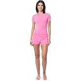Fruit of the Loom Energize Women's Short Sleeve Tee and Shorts Sleep Pajama Set