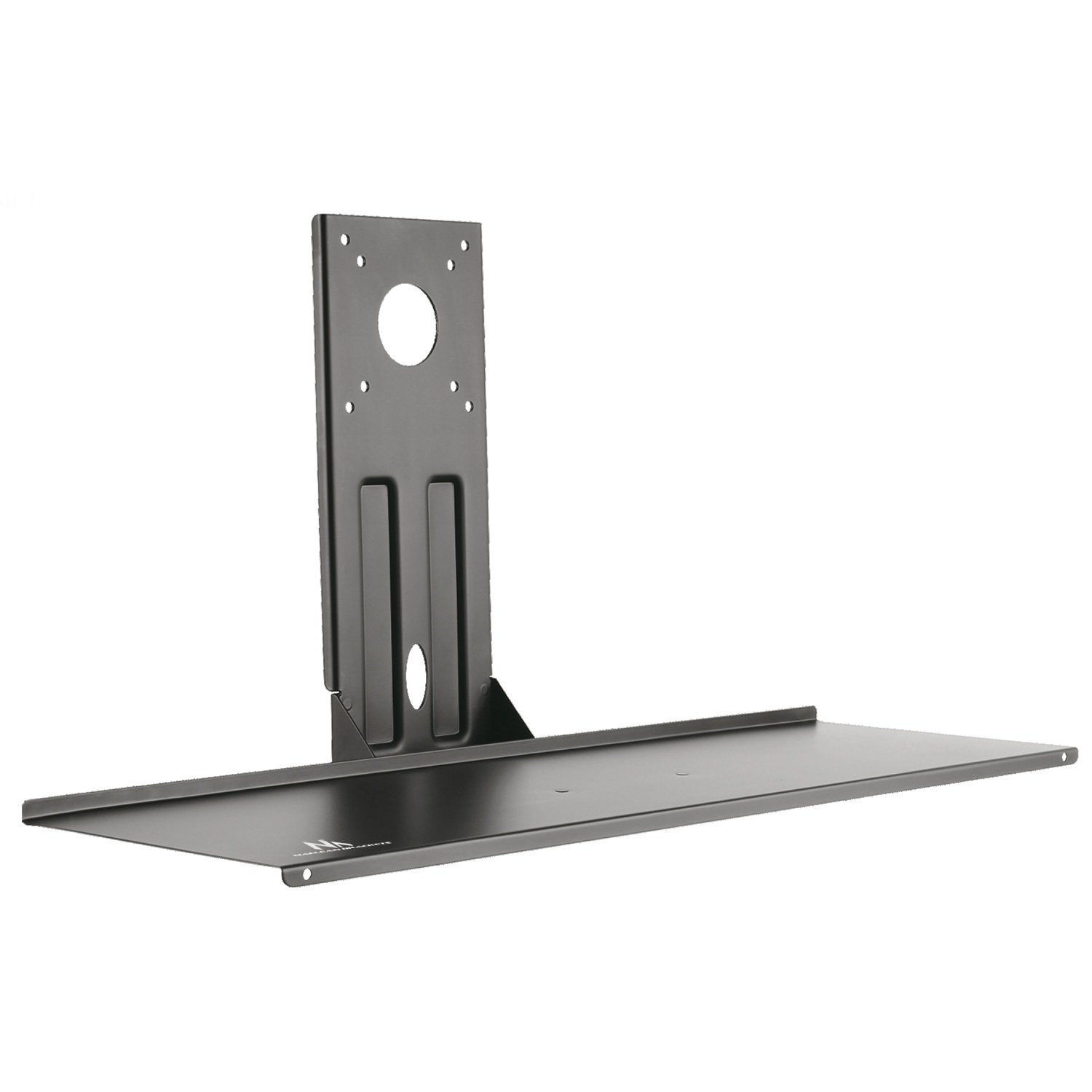 Maclean MC-756 Keyboard Support VESA 75x75 100x100 Keyboard and Mouse Support bracket for monitor brackets