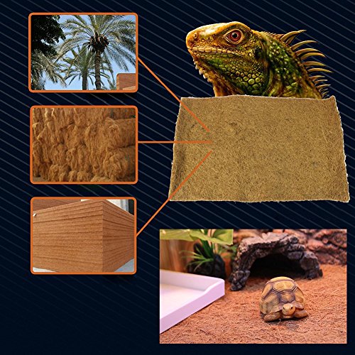 AUOON Reptile Substrate Liner,Terrarium Bedding or Cage Carpet for