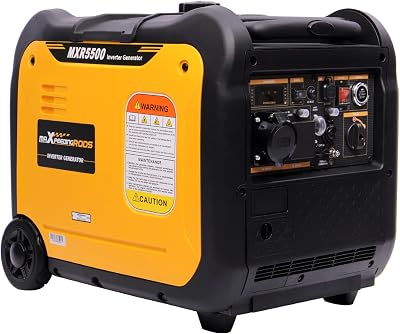 maXpeedingrods 5500W Portable Inverter Generator Silent Pure Sine Wave