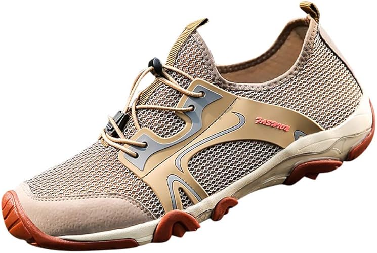 MENS CASUAL HIKING WALKING RUNNING MOCCASIN GYM TRAINERS DRIVING SHOES Sz 612