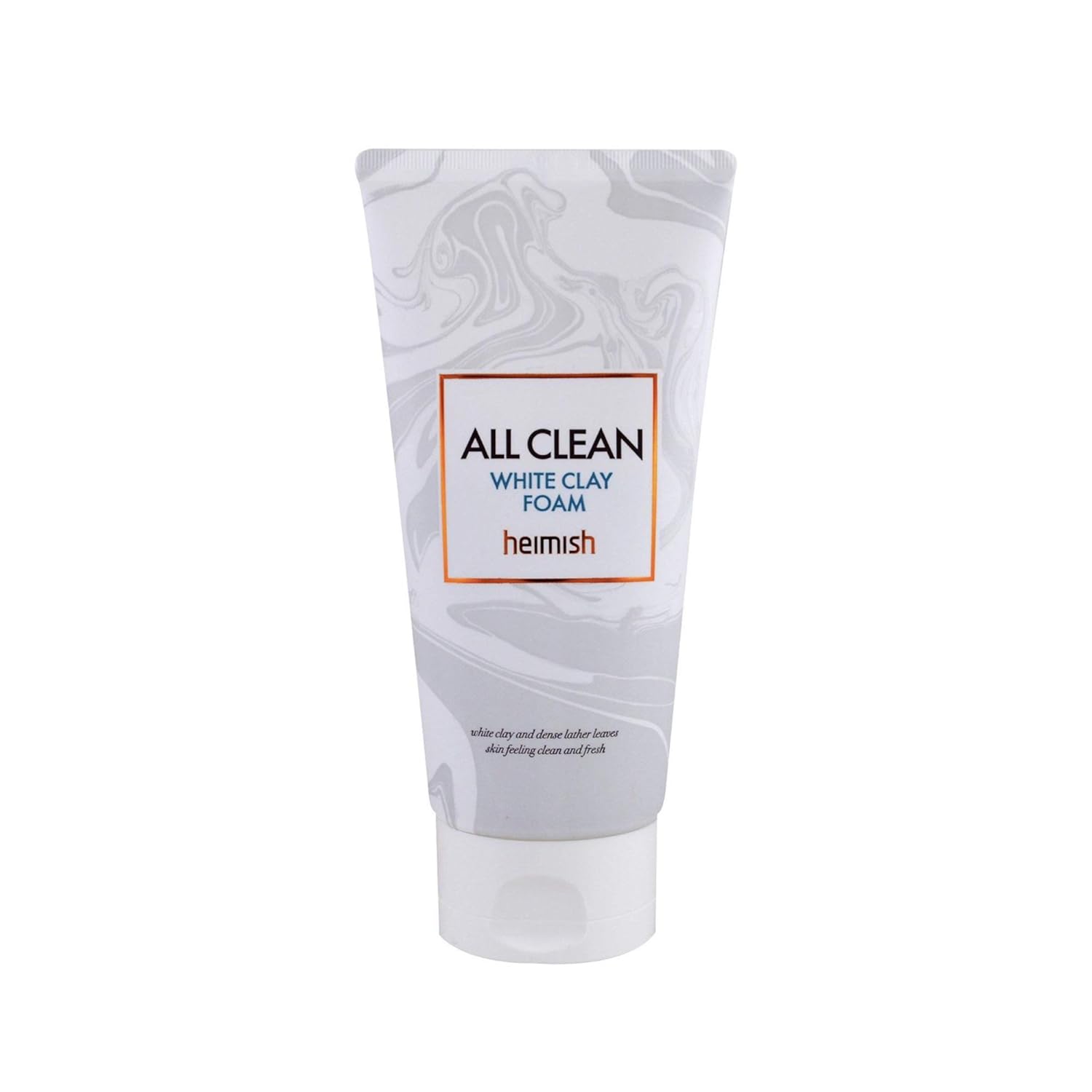 white clay cleansing foam