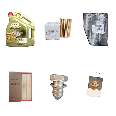 Filterpaket 5Liter Castrol EDGE 5w30 Longlife und 3 Filter