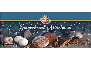 YECNA Wicklein Gingerbread Assorted Cookies Box, 21oz.