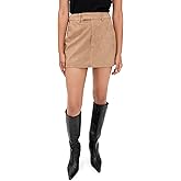Madison the Label Women's Collins Faux Suede Mini Skirt