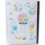 連絡帳[B5 カバー付き 連絡ノート]小学生 中学生/たて書き WONDERFUL DREAM