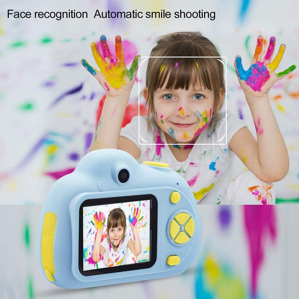 Omzer Enfants Camera Cadeaux Pour 4 8 Ans Filles Anti Choc Grand Cadeau Pour Petite Fille Avec Coque En Silicone Souple Pour Jeux En Plein Air Rose 16go Carte Memoire Incluse Jeux Et Jouets