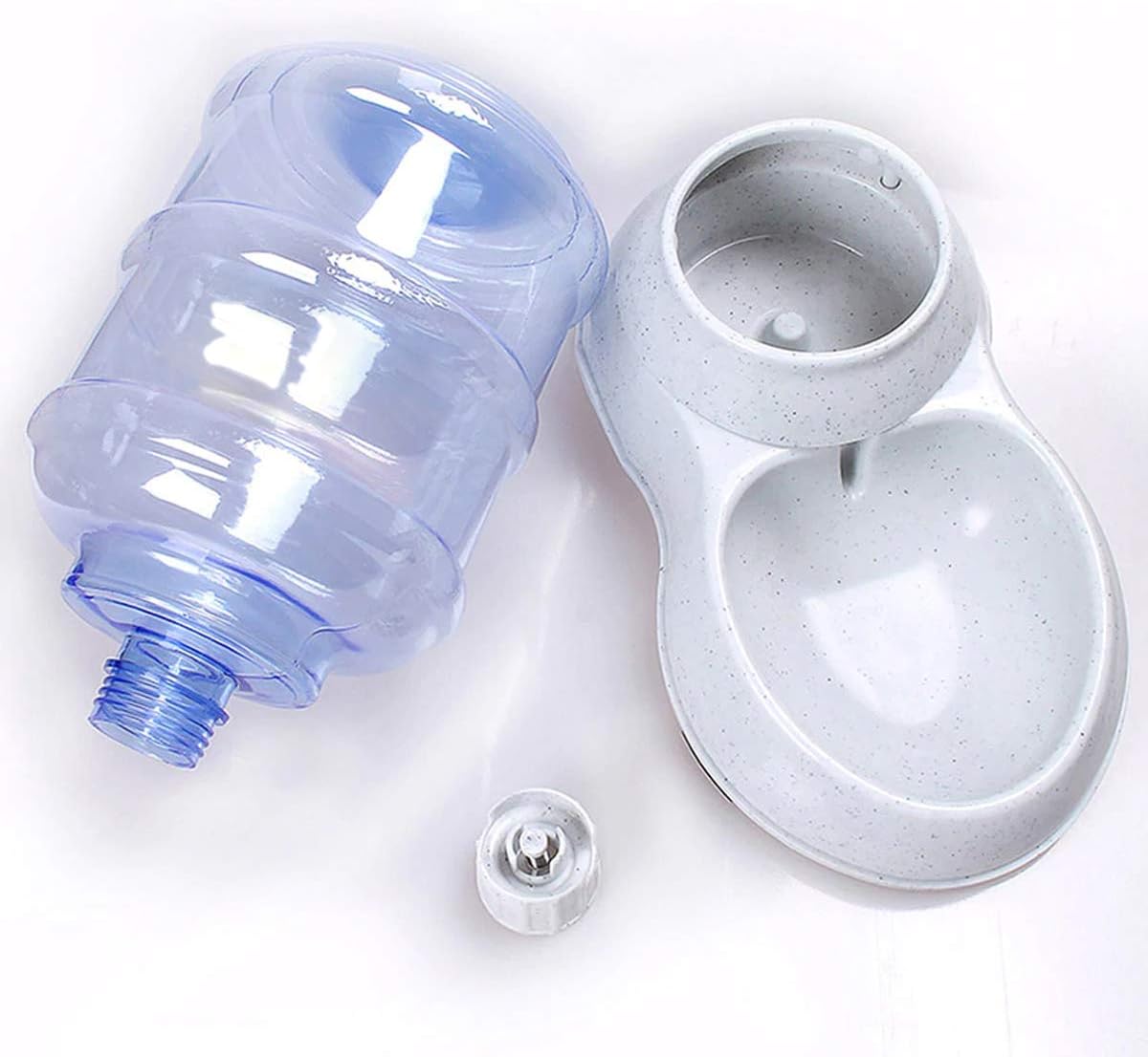 Pet Supplies : VaygWay Self Dispensing Pet Waterer – Automatic Gravity Dog Cat Waterer - Pet Water Dispenser Dogs Cats – Dog Water Bowl Water Dish – Automatic Water Bowl for Pets : 