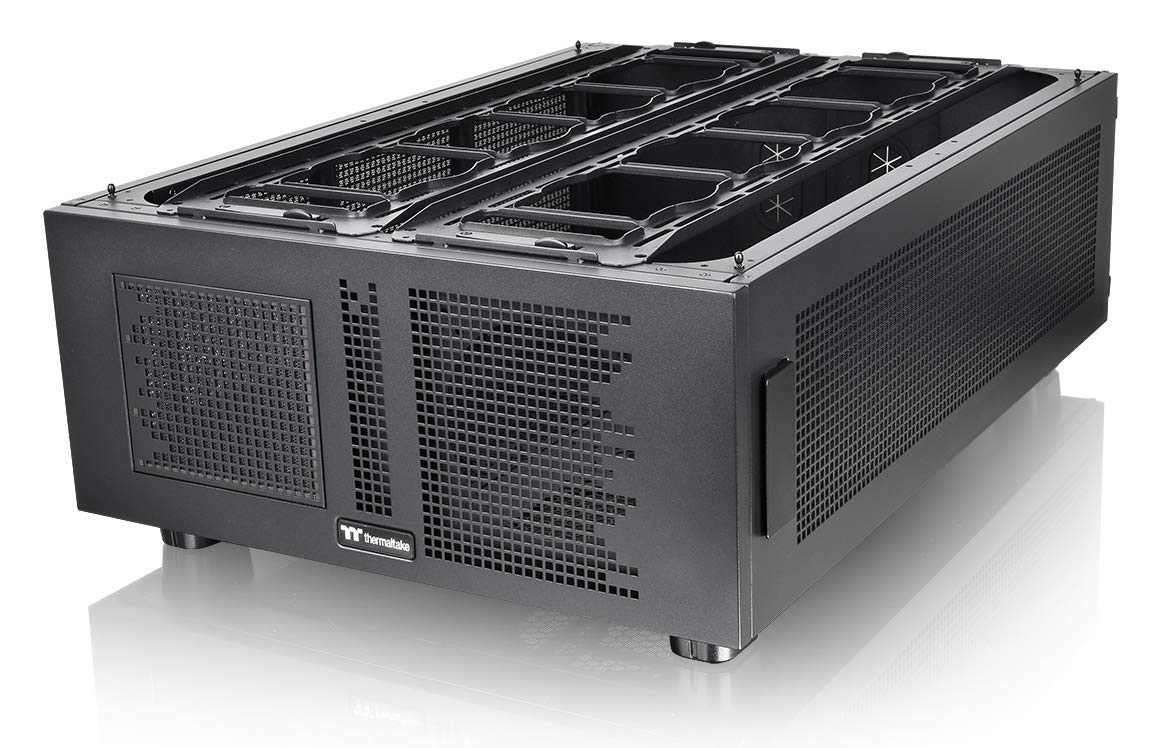 Thermaltake Core P200 Extended Water Cooling Fully Modular/Dismantle Stackable Tt LCS Certified Pedestal CA-1F4-00D1NN-00, Black.
