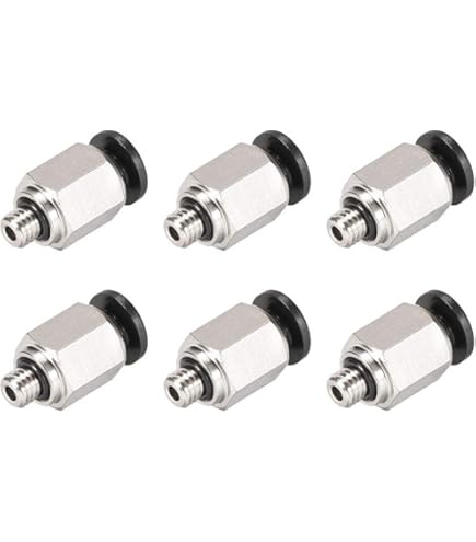 JW ✩.*˚ Festo 153047 QSL-1/4-6 Push-in/Threaded L-Fitting, Nickel