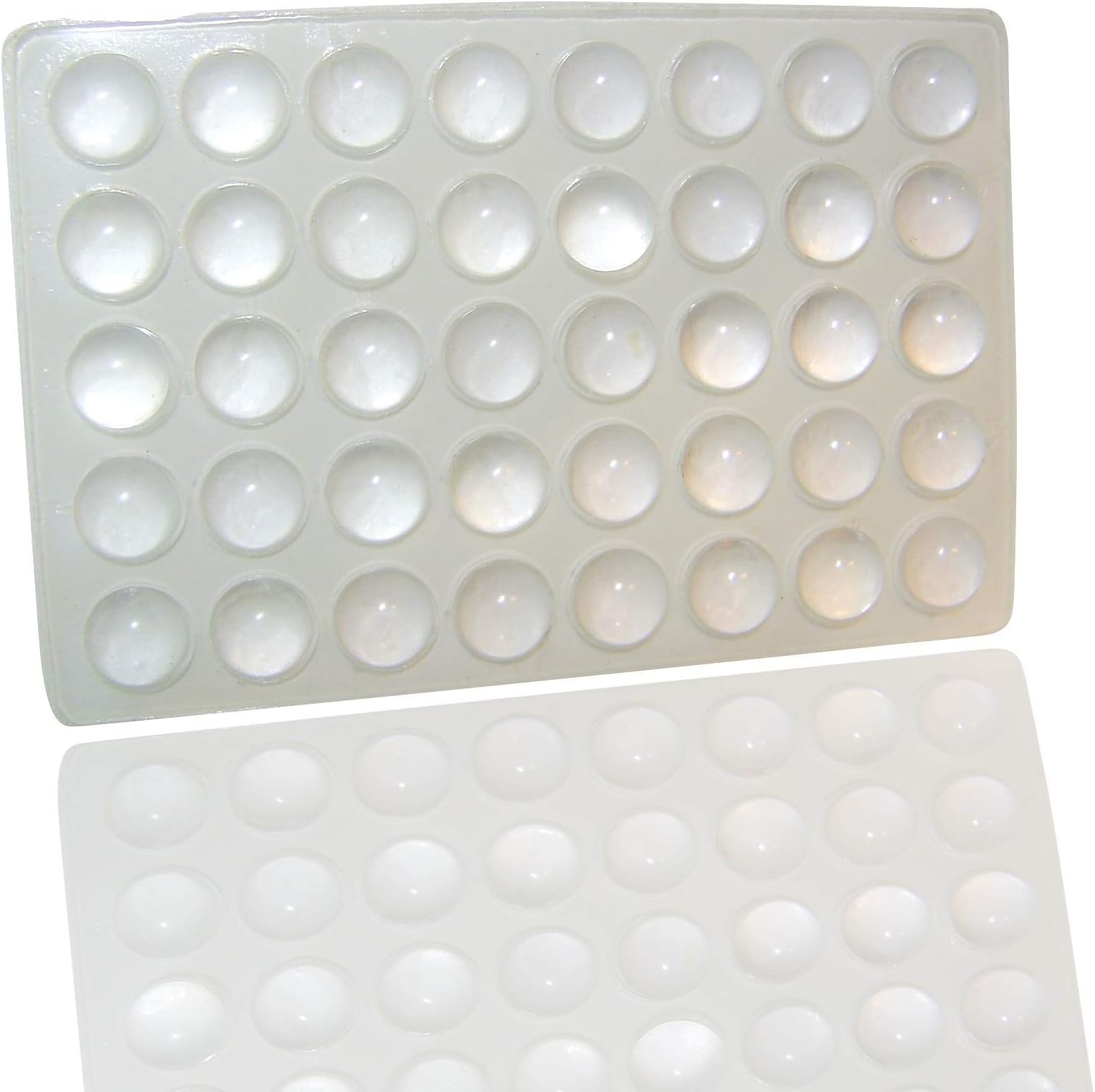 Allita Bump Stop • Protective Pads • Door Stopper • Self-Adhesive Wall Protection, No Drilling • Bathroom Kitchen and Household • Protective Buffers