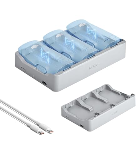 Cargador USB Bidireccional Para Batería DJI Neo 2 – Carga Rápida En 52 Min, Modo Almacenamiento Y Función Power Bank, Accesorio Imprescindible