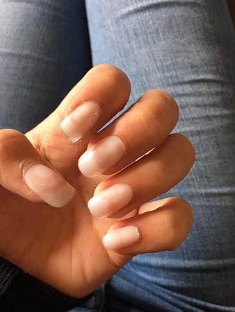Gowri Express 100 Pc Fake Nails Natural Color V2 Nail Art False