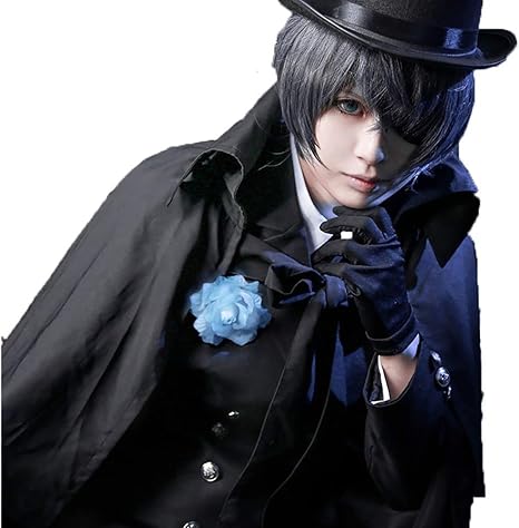 Amazon コスプレ衣装 黒執事 シエル ファントムハイヴ 華麗なりきりセット ハロウィンクリスマス イベント お祭り Cosplay パーティー 変装 仮装 L コスプレ 仮装 通販