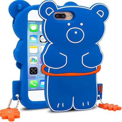 Amazon Befosson Iphone 7 Plus用ケース Iphone 8 Plusケース かわいい3dカートゥーンの面白いかわいい動物 青いフラフープベア ソフトシリコンラバー電話カバーケース Iphone 7 Plus 8 Plus用 ガールズ ティーン ボーイズ キッズ ケース カバー 通販 Amazon Befosson Iphone 7 Plus用ケース Iphone 8 Plusケース かわいい3dカートゥーンの面白いかわいい動物 青いフラフープベア ソフトシリコンラバー電話カバーケース Iphone 7 Plus 8 Plus用 ガールズ ティーン ボーイズ キッズ ケース カバー 通販