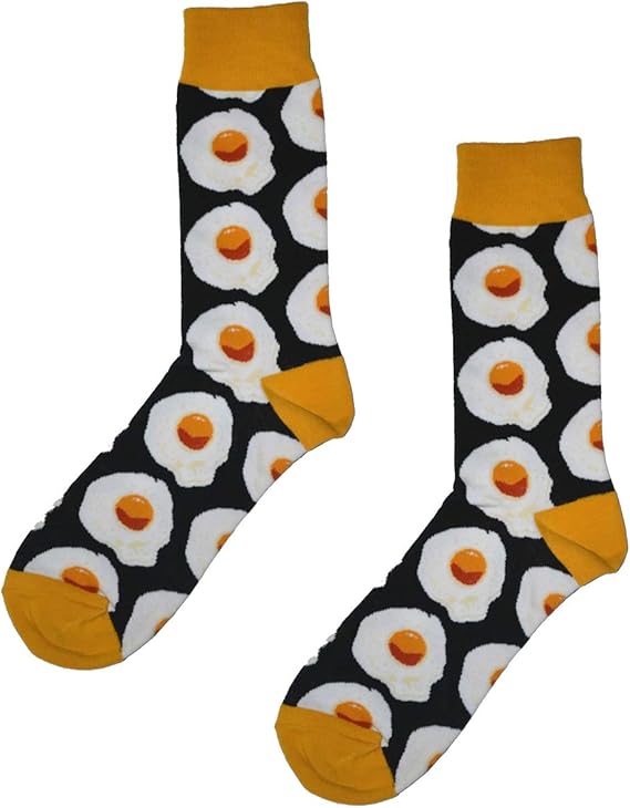 Generic Fried Egg Socks 41/46 shirt84.de Amazon.co.uk Clothing