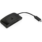IOGEAR USB-C 3-Slot Card Reader/Writer GFR3C13