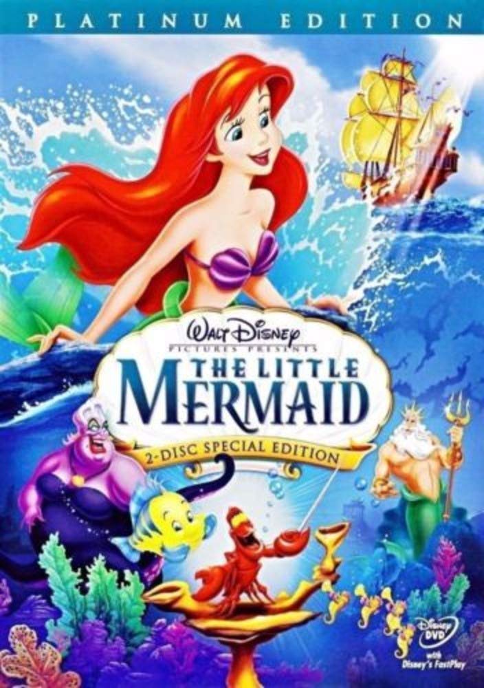 Photo 1 of The Little Mermaid (Two-Disc Platinum Edition) [DVD]