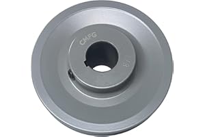 CMFG 1VL44-7/8 Variable Pitch sheave,1VL44784.15" inch OD 7/8" inch Bore,Cast Iron Material,VL Single Groove v Belt Pulley for "3L","4L","5L","A","B" or "5V" Belts