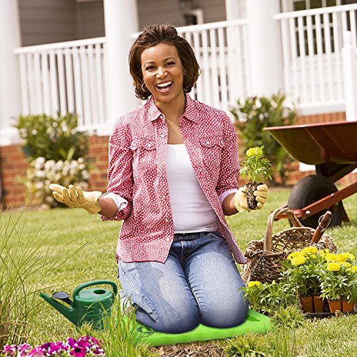 FITNATE Garden Kneeler Pad by 16" L x7.8 Wx0.8 T Kneeling Mat for Gardening, Baby Bath, Floor Cleaning, Yoga, Prayers & Exercise - High Density Foam Kneeler - Bath Kneeling Mat-Green - Thumbnail 5