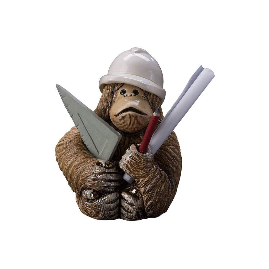 De Rosa Rinconada - Architect - Professional Orangutans Ceramics Figurine