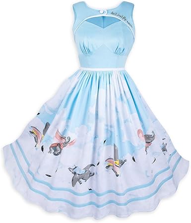 Disney Dumbo Robe pour femme Bleu - Bleu - Taille S: Amazon.fr: Vêtements  et accessoires